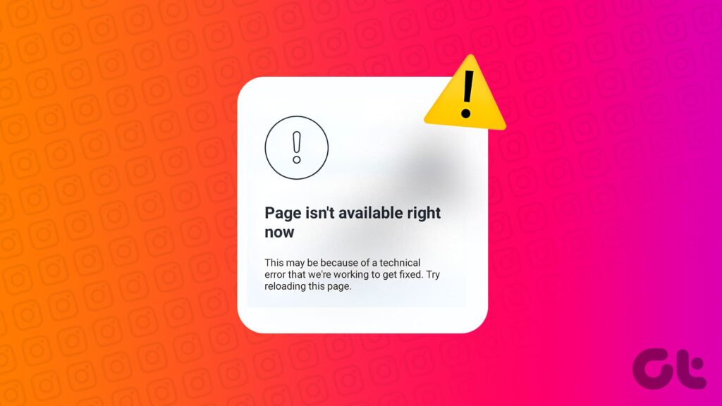 How to Fix This Page or Content Isnt Available Right Now on Instagram